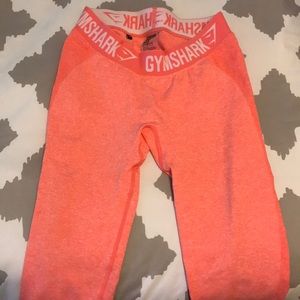 Gymshark coral flex leggings